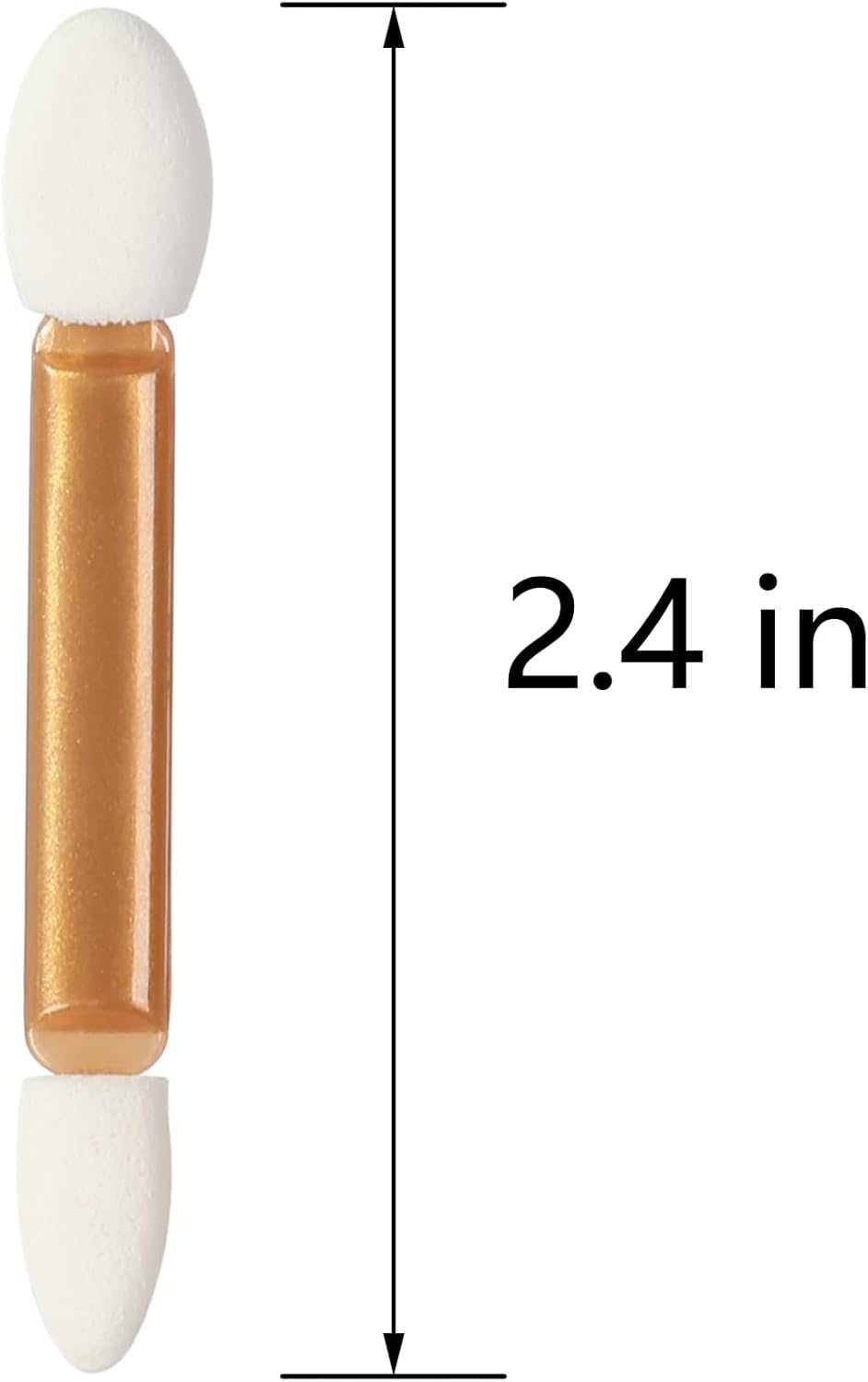 IS'MINE Eyeshadow Applicators, 30Pcs Double Sided Disposable Eyeshadow Brush 2.4 Inch Makeup Applicator image number 3