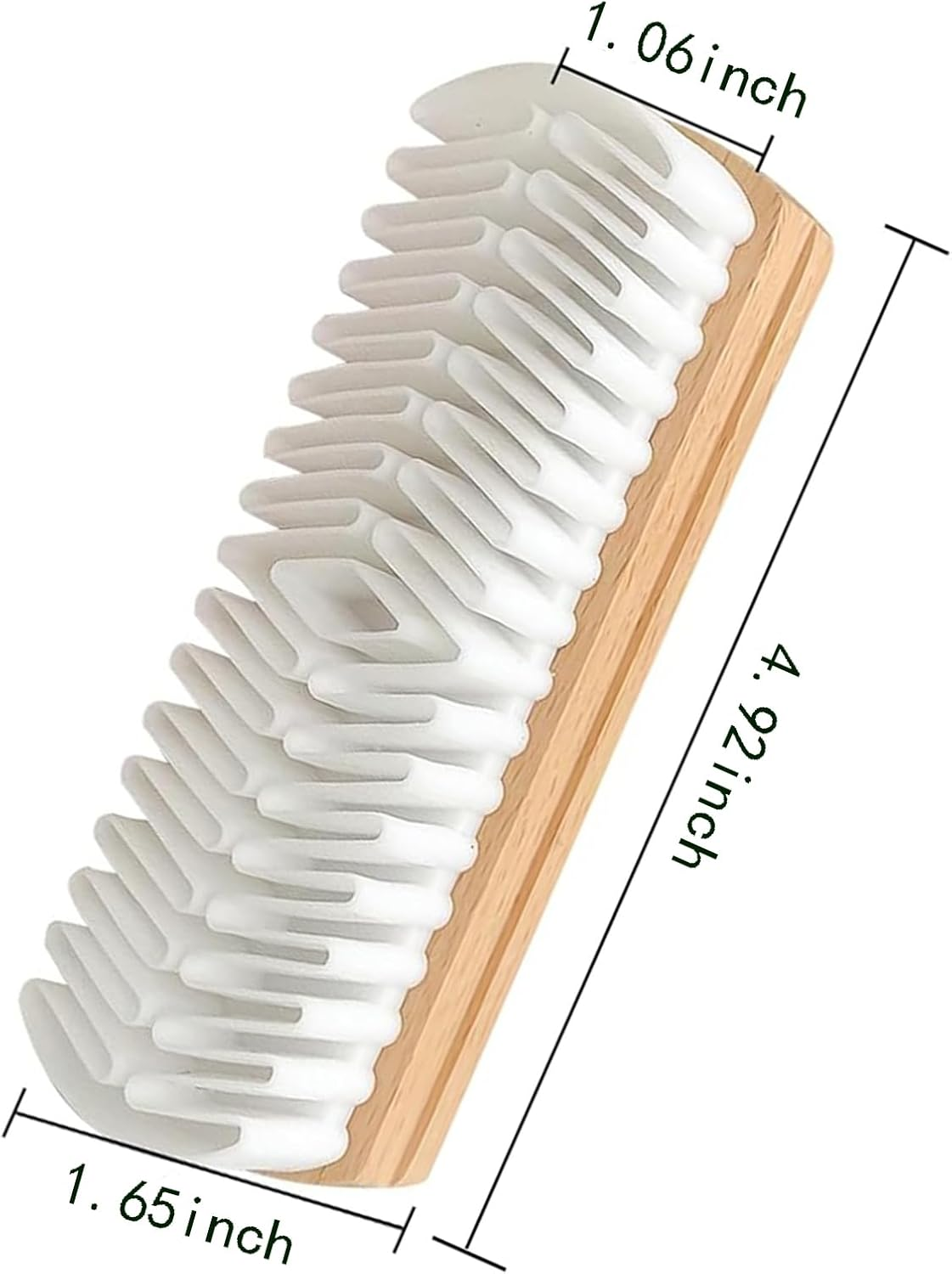 Suede & Nubuck Cleaning Kit by Hard-Wearing Crepe Brush with a Cleaning Eraser,Natural Crepe Wood Brush for Cleaning Shoes, Bags,Clothes and Sofasdecontamination Brushes image number 4