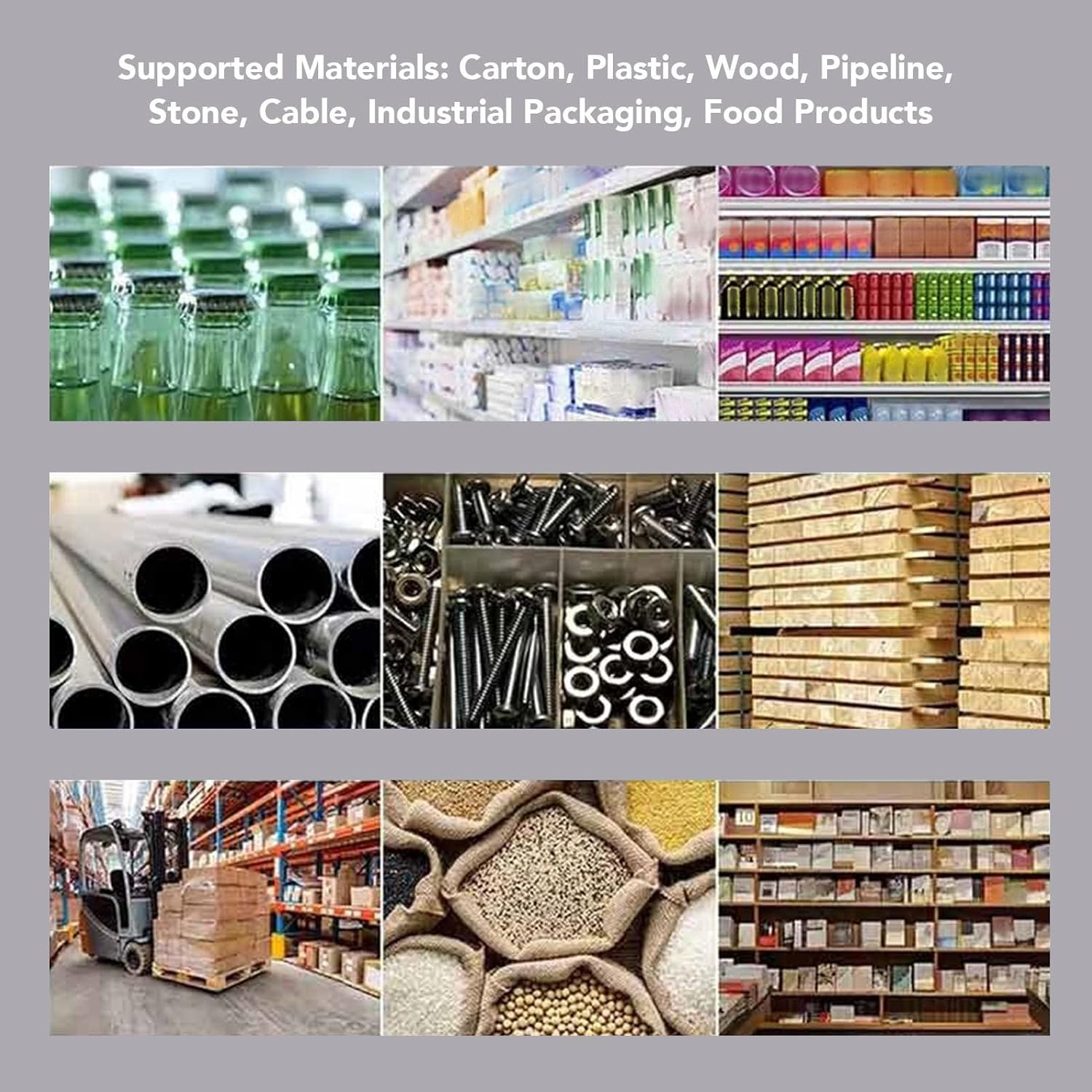 Handheld Inkjet Printer with Cartridge, 2-12.7Mm Height Adjustable Wireless Bluetooth Handheld Inkjet Coding Machine with 4.3 Inch Touch Screen for Barcodes/Code/Date Label..