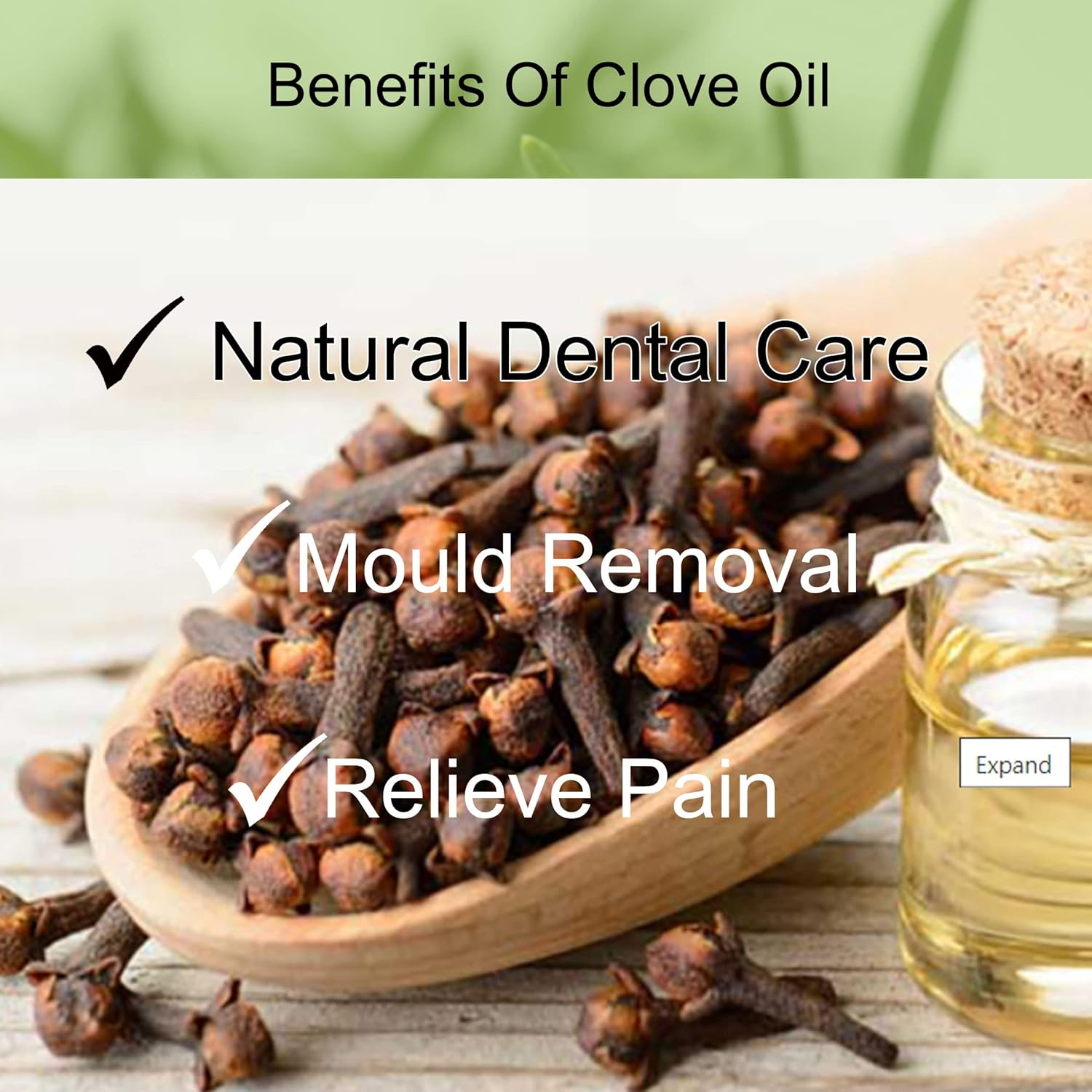 100% Pure Clove Bud Essential Oil | Oil of Cloves | Clove Oil for Cleaning 50 Ml