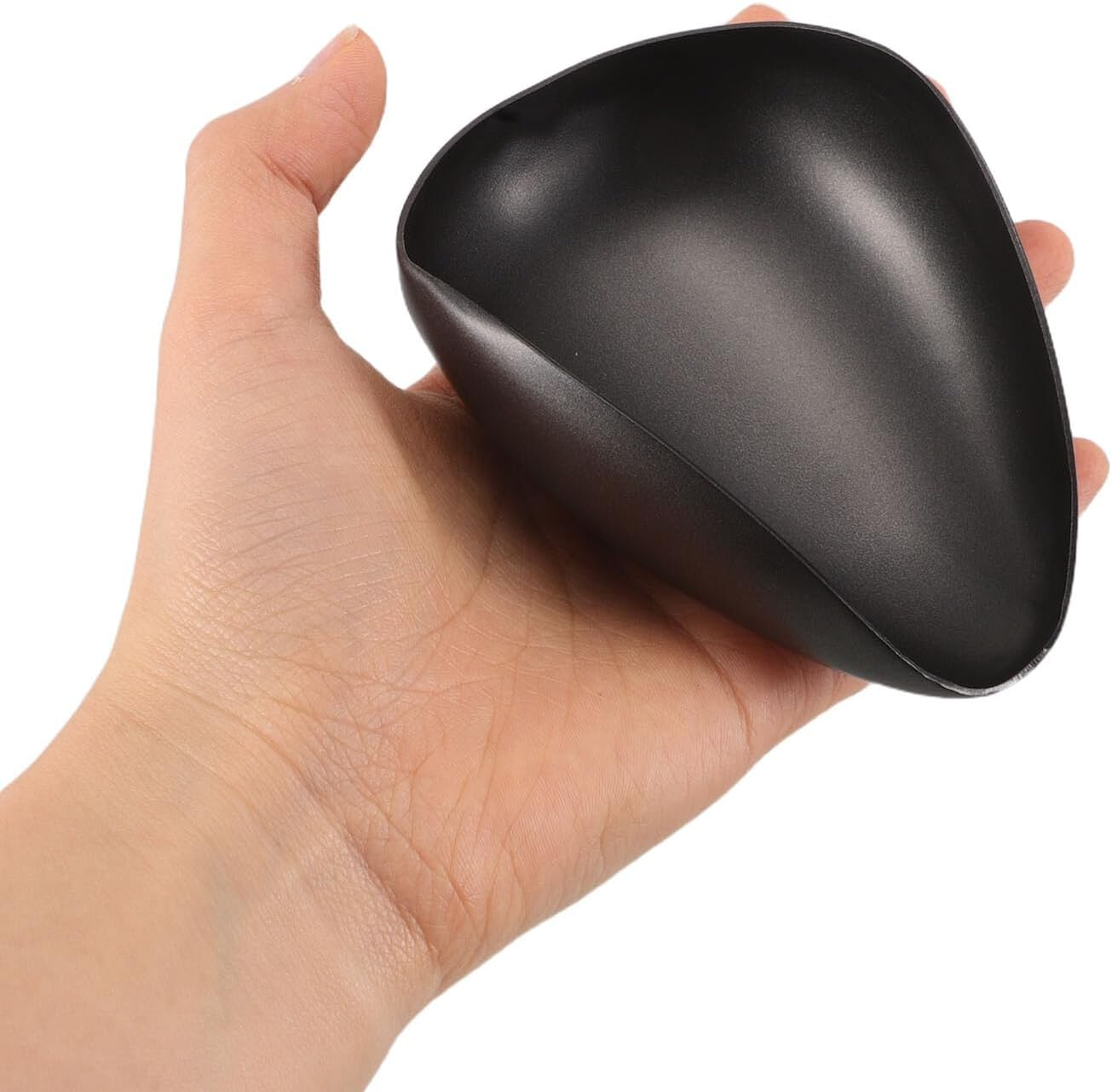 WATIIFUFU Stainless Steel Coffee Bean Weighing Plate Small Measuring Tray for Food Scale Portable Black Dosing Vessel for Chinese Tea Espresso Powder Baking Kitchen Measurement Accessory image number 1