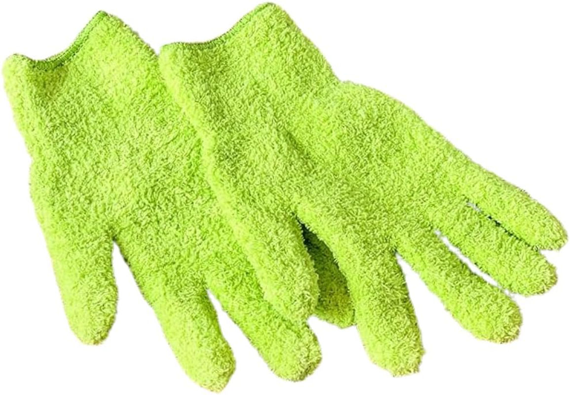 Flora Microfiber Dusting Gloves for Houseplants &ndash; save Your Plants from Hidden Killers &ndash; Ultra-Gentle Microfiber Leaf Cleaners for Indoor Plants &ndash; Washable & Reusable image number 6
