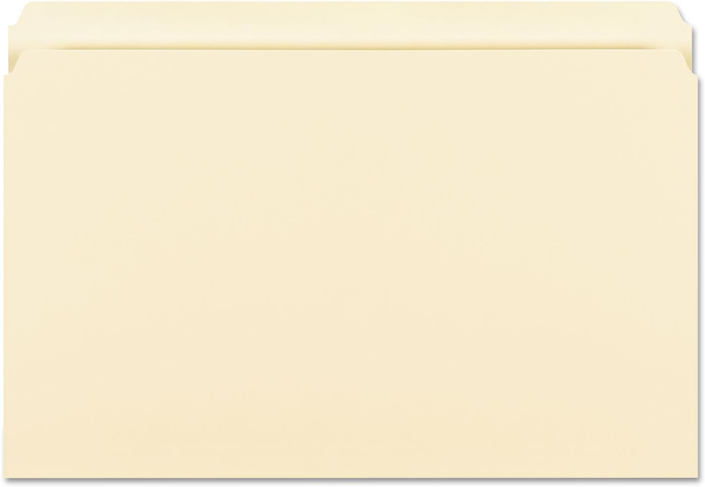 Smead File Folder, Straight-Cut Tab, Legal Size, Manila, 100 per Box (15300)