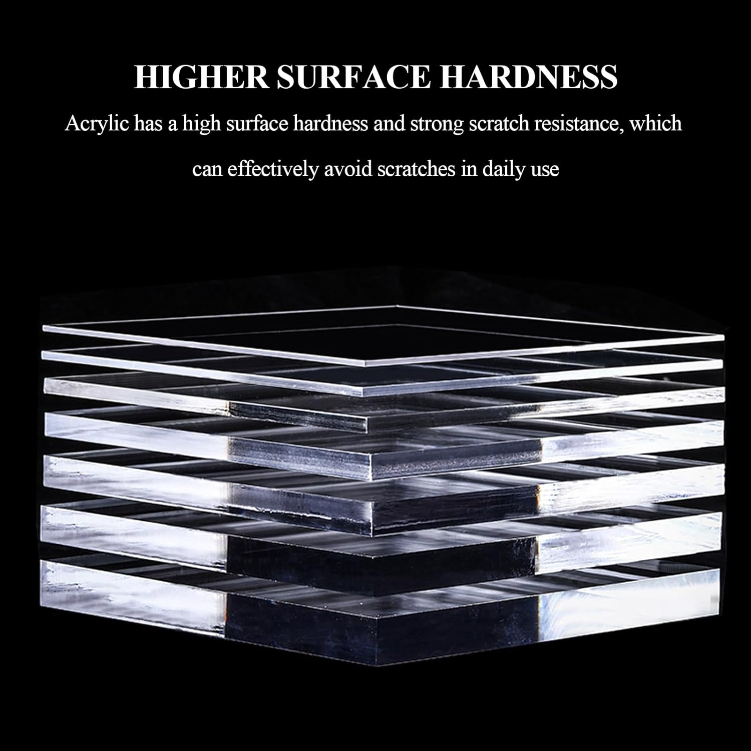 Acrylic Sheet 300&times;300&times;3Mm-300&times;800&times;3Mm, Acrylic Panel Suitable for Househld Decoration, Display, Picture Frame, Painting,300&times;600Mm image number 5