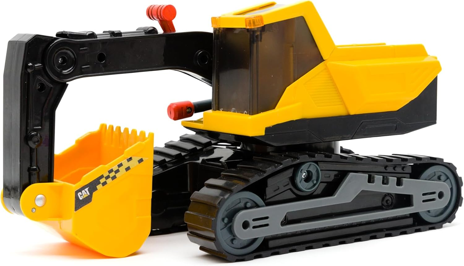 CAT Construction Toys, 11.5" Power Haulers 2.0 Excavator, Lights and Sounds, Ages 3 and Up image number 3