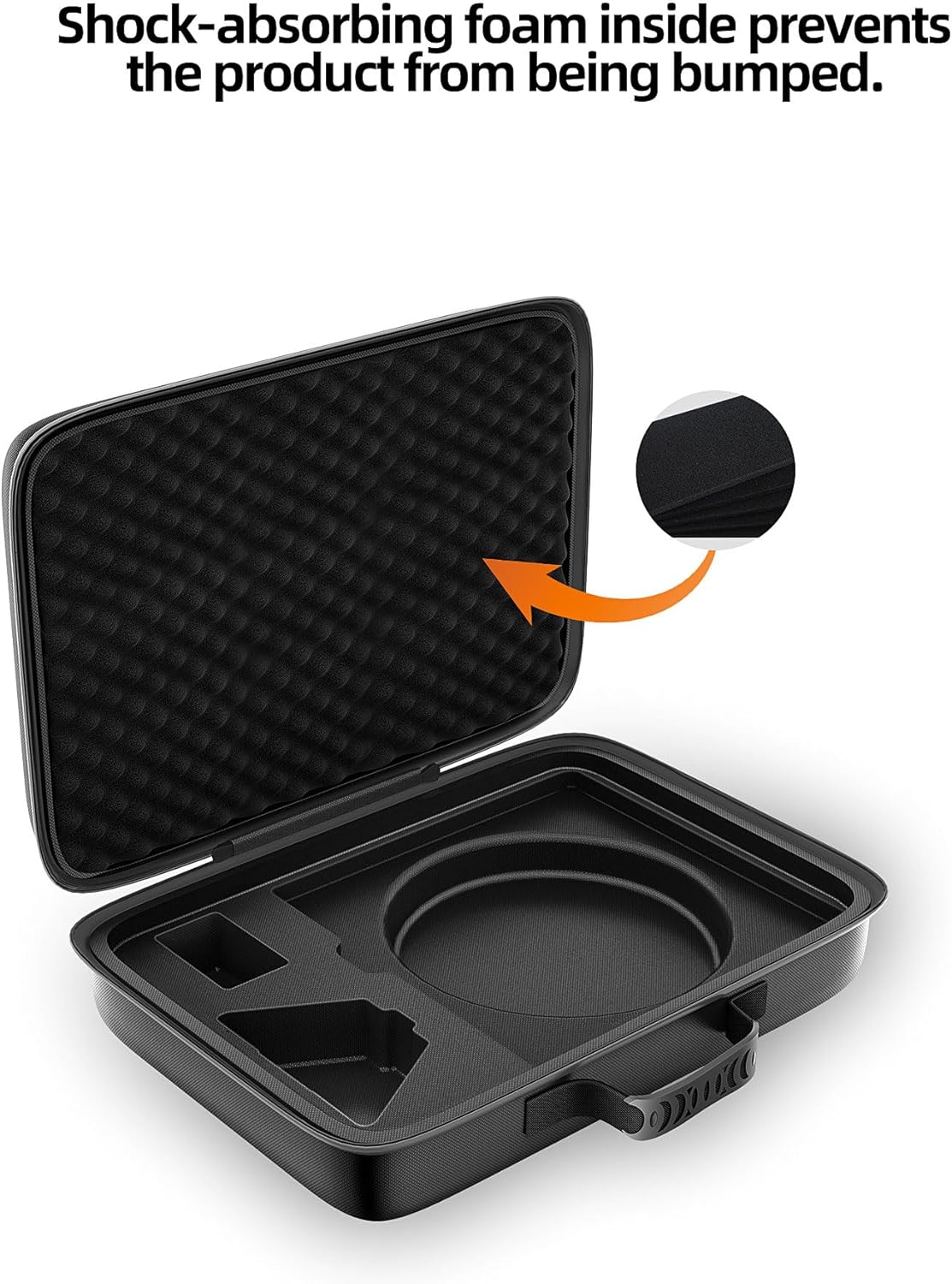 Starlink Mini Outdoor Carrying Case for Starlink Mini Master Disk & Accessories, Ideal for RV Travel & Outdoor Use, Travel Case Compatible with Starlink Mini image number 4