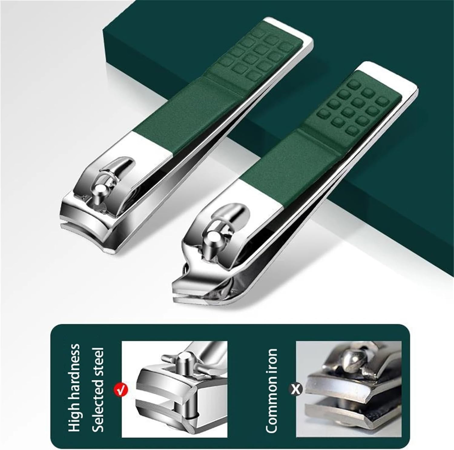 Tools 7 Pcs Nail Clippers Manicure Tool Set, with Portable Travel Case, Cuticle Nippers and Cutter Kit, Professional Nail Clippers Professional