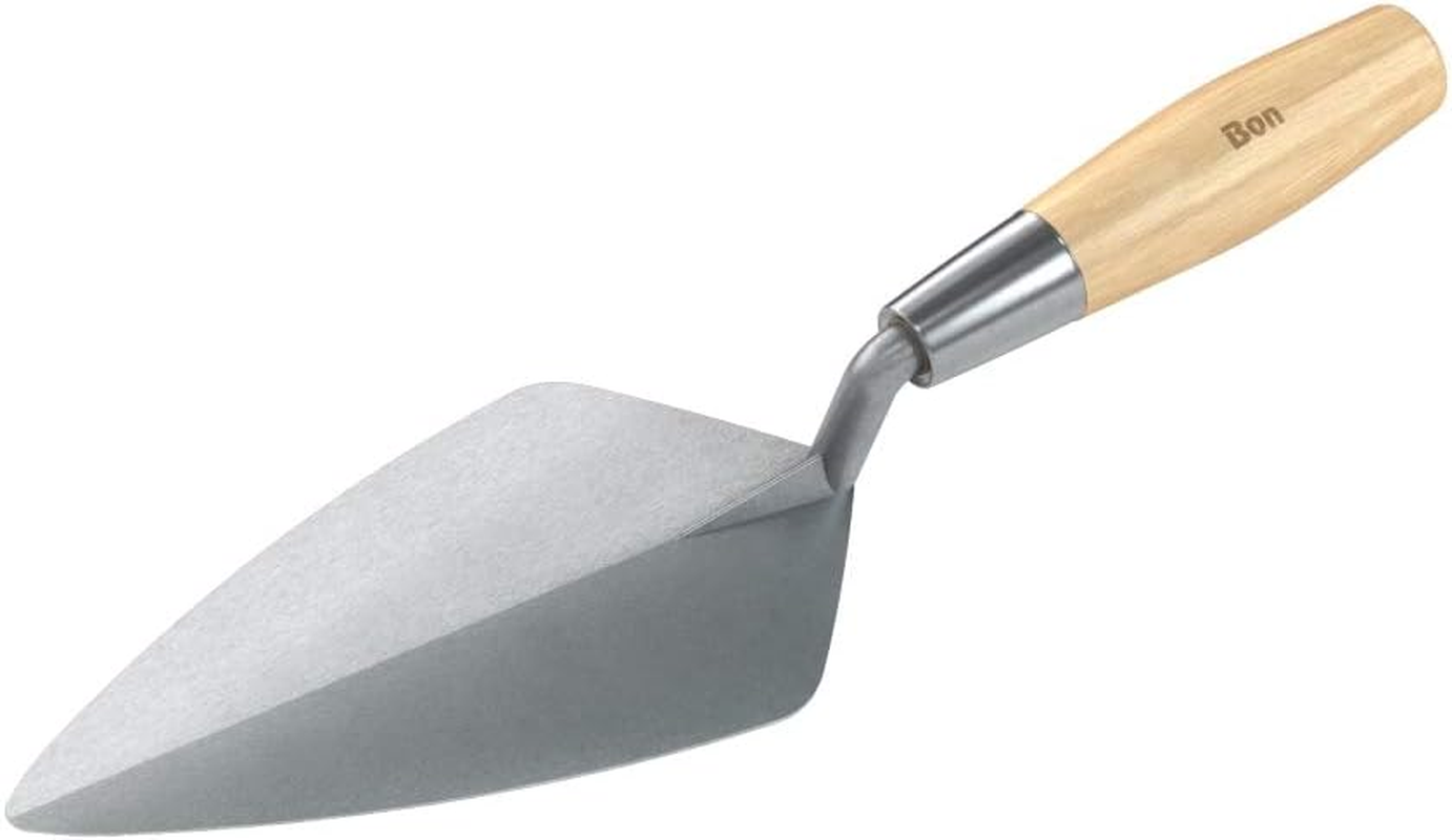 Bon Tool 72-515 Brick Trowel Forged 9" Nl Leather Handle