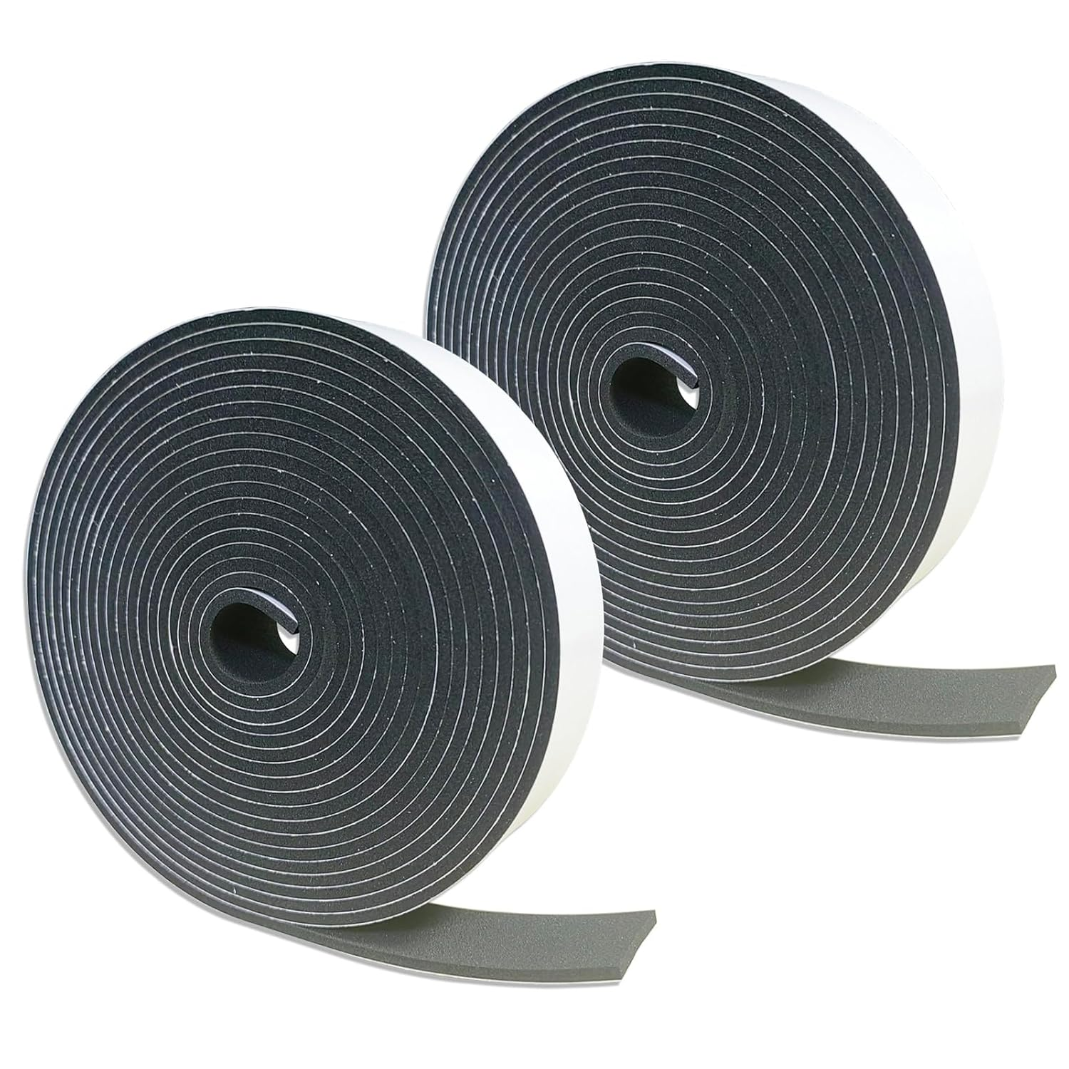 Weather Stripping Door Seal Strip,High Density Foam Tape,1 in X1/8 in X 32.8 FT Self Adhesive Foam Insulation Tape for Doors and Windows,Sliding Door,Soundproofing Door, Air Conditioning Seal Strip image number 6