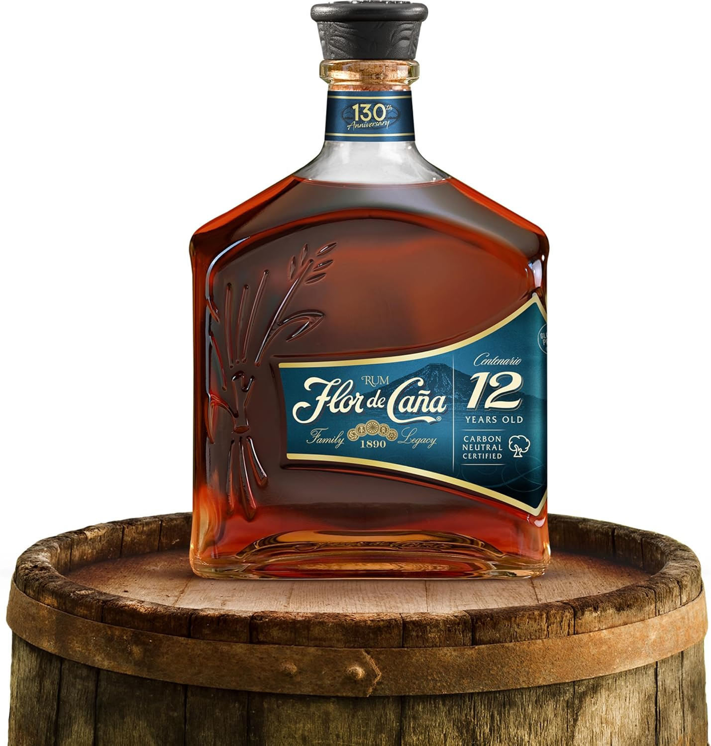 Flor De Cana 12 Years Old Rum, 700 Ml image number 3