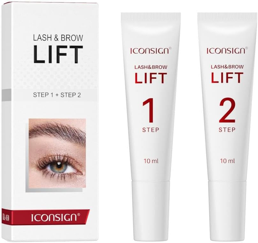 2-In-1 Lash Lift Kit, 2-Step Tube Design Perm & Setting Lotion, 10Ml