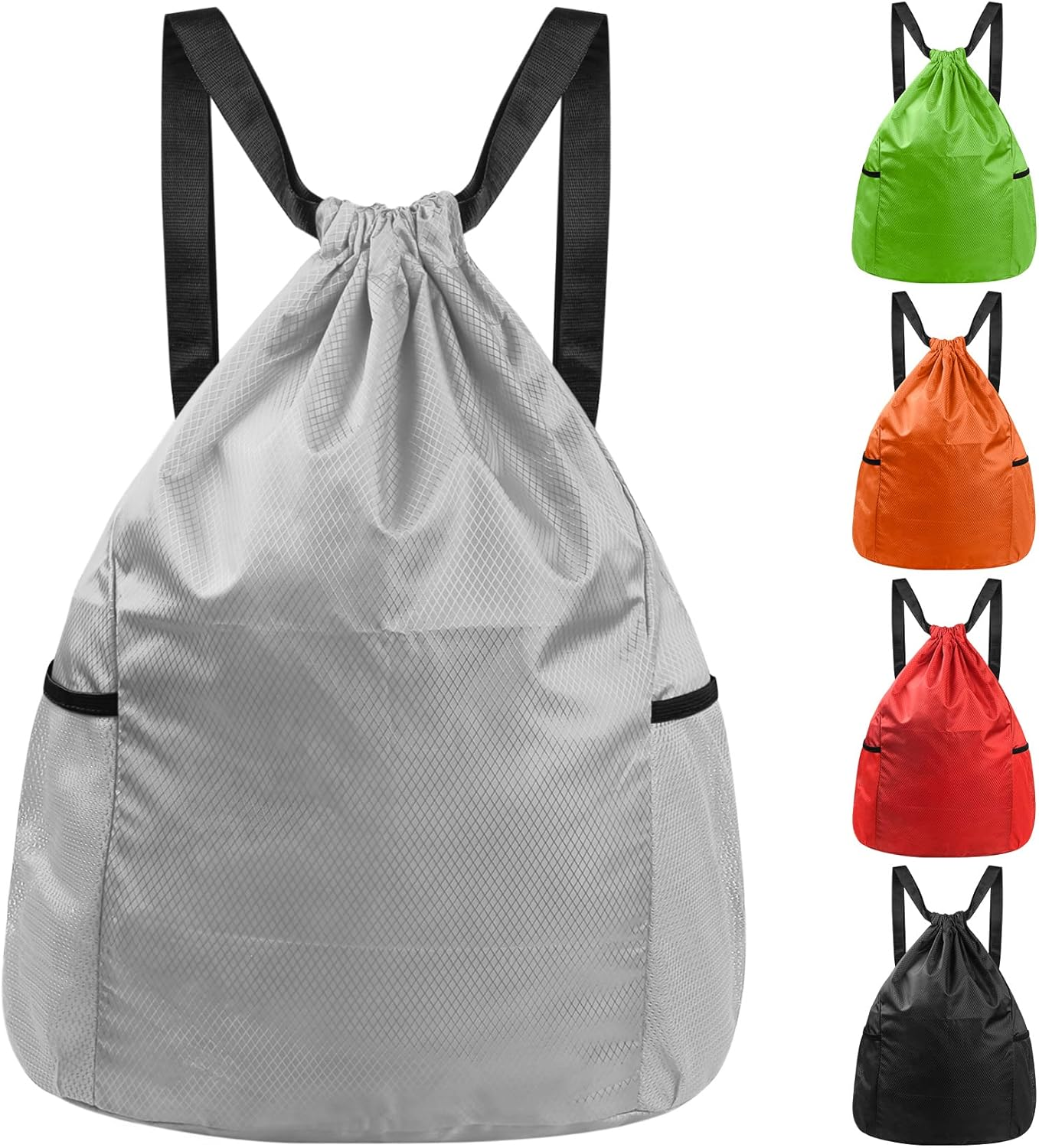 Drawstring Backpack Bag, Cinch Backpack Bags, Sport Sack Draw String Bag Bulk, Gym Sackpack String Bag