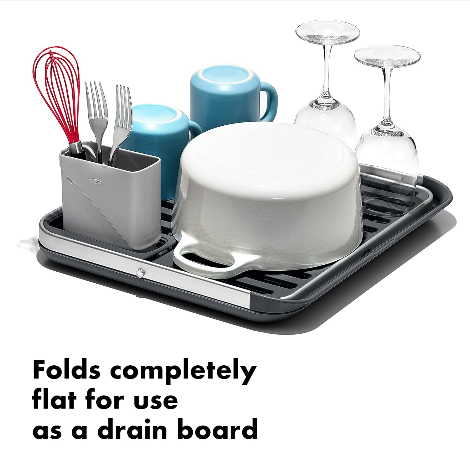Oxo Good Grips Fold Flat Drying Rack image number 2
