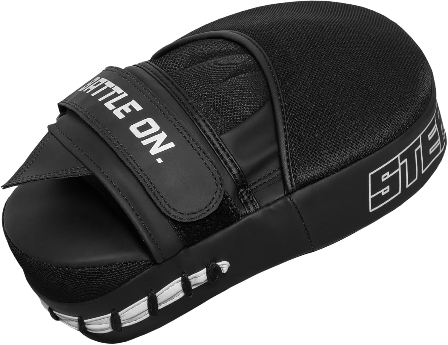 Stealth Sports Boxing Pads &ndash; Durable Curved Punching Pads &ndash; Ventilated Focus Mitts - Focus Pads for MMA Kickboxing Muay Thai Karate Sparring Martial Arts Hook and Jab Pads image number 4