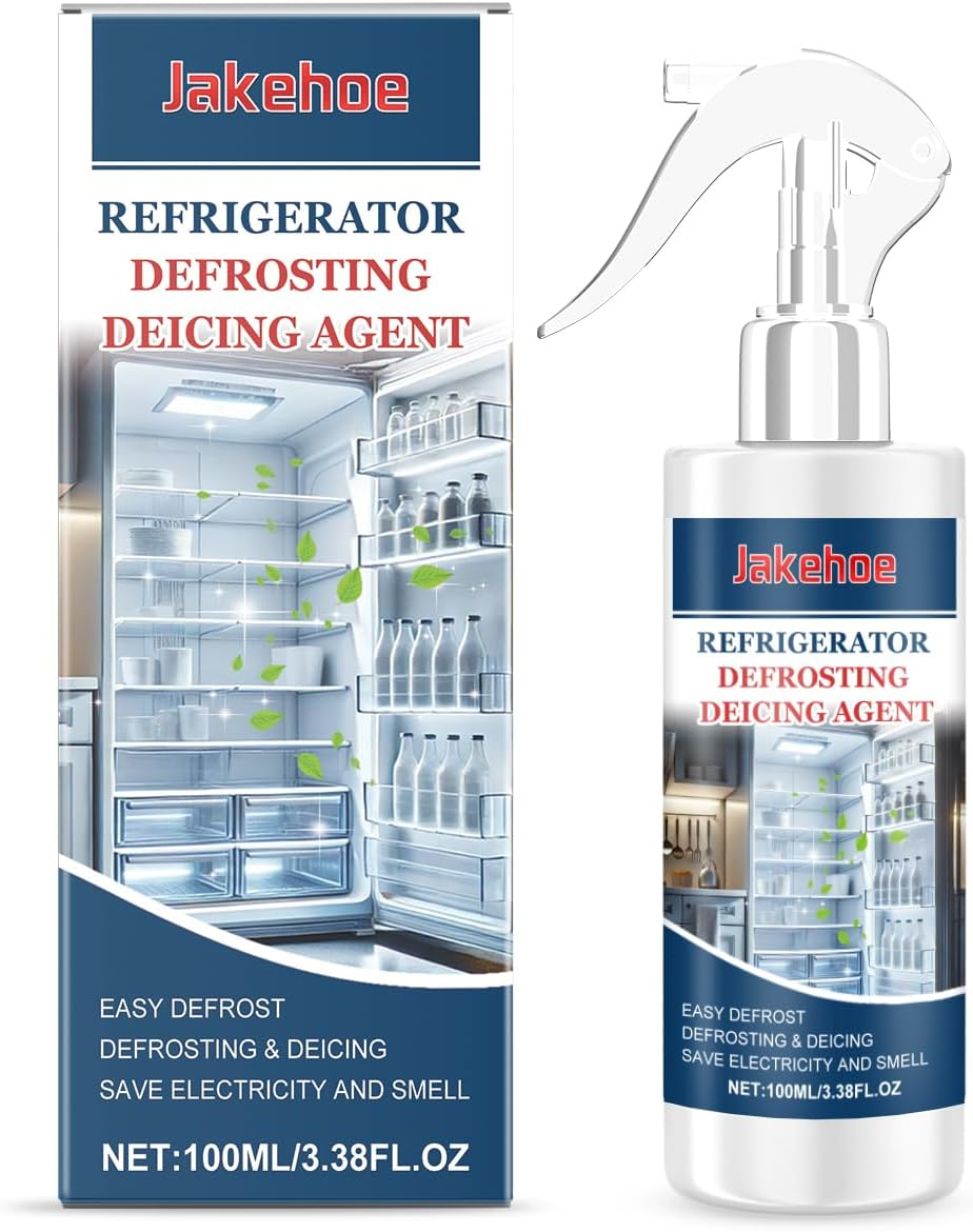 Refrigerator Defrosting Agent, 100Ml, Quick-Dissolving Ice and Frost Removal Spray, Mild Formula image number 6