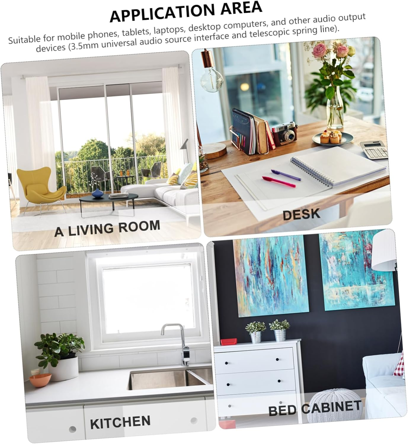 HONMEET Retro Phone Handset Cellphone Receiver for Computer Mobile Phone Wired Voice Headset with Mic Over-Ear Design for Office Communication Compatible with Laptop Tablet image number 2