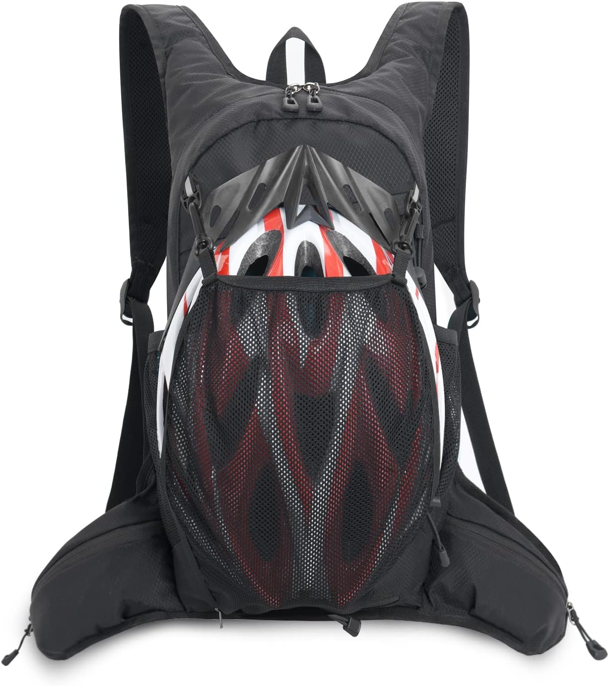 Fistcale Lightweight Breathable Bike Backpack, 8L Foldable Running Daypack, Functional Gift for Men & Women Daily Commutes, Cycling, Jogging, Hiking image number 4