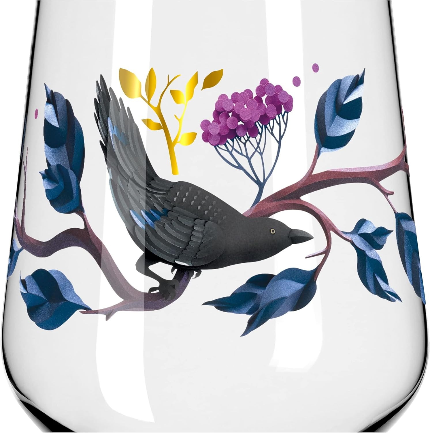 RITZENHOFF Botanic Glamour No. 1 3801002 Gin Glass Set of 2 Tumblers with Paper Worlds 700 Ml Made in Germany