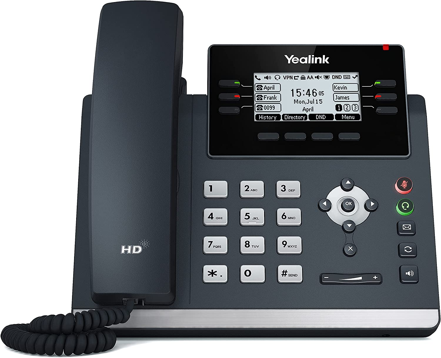 Yealink T43U 12 Line IP Phone image number 2
