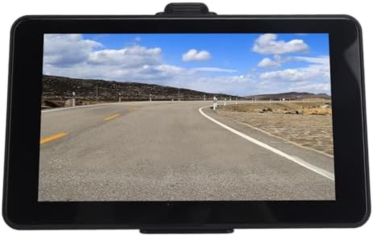 GPS Navigation Touchscreen Large Double Screen Car Truck Bus FM Broadcast Voice Reminder Portable GPS Navigation image number 2