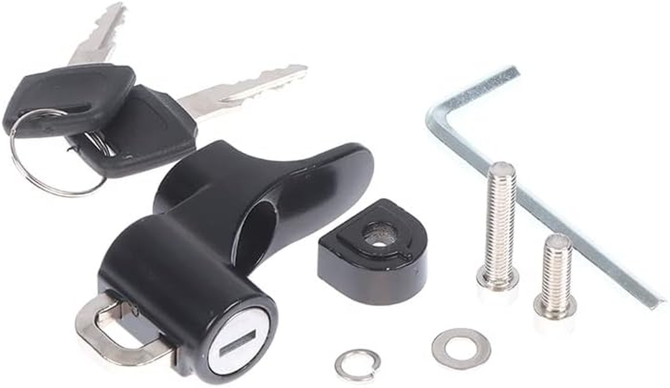Motorcycle Universal Helmet Lock Handlebar 22-26Mm Anti-Theft Security Motorbike Replacement Accessories image number 5