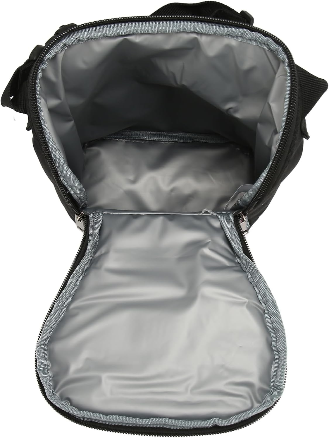 Baby Bottle Bag, Leakage Proof Keep Cooler Waterproof Black Baby Milk Bottle Bag Detachable Hook for Home image number 3