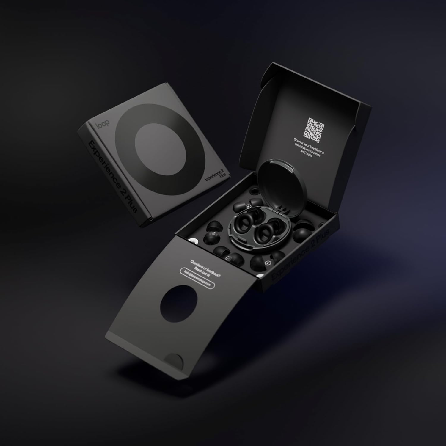 Loop Experience 2 plus Ear Plugs &ndash; Stylish Certified Hearing Protection for Concerts & Festivals, Live Events, Sports, Djs & Nightlife &ndash; 17Db Noise Reduction, (High-Fidelity) + Mute for Extra Coverage image number 4