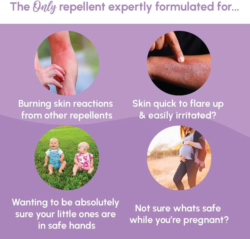 Good Riddance Sensitive Insect Repellent 100Ml - Effective Natural Midge, Sandfly & Mosquito Repellent | Safe for Babies, Pregnancy & Sensitive Skin | Clinically Proven | DEET Free | Lavender, Geranium & Vanilla image number 4