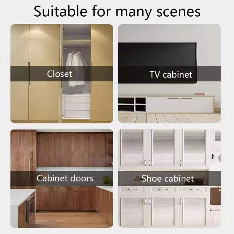 8 PCS Hinge Repair Plate,Stainless Steel Fix the Hinge Side Plate Repair Piece with Mounting Screws for Wood,Kitchen,Cabinet Door,Furniture, Shelves image number 2