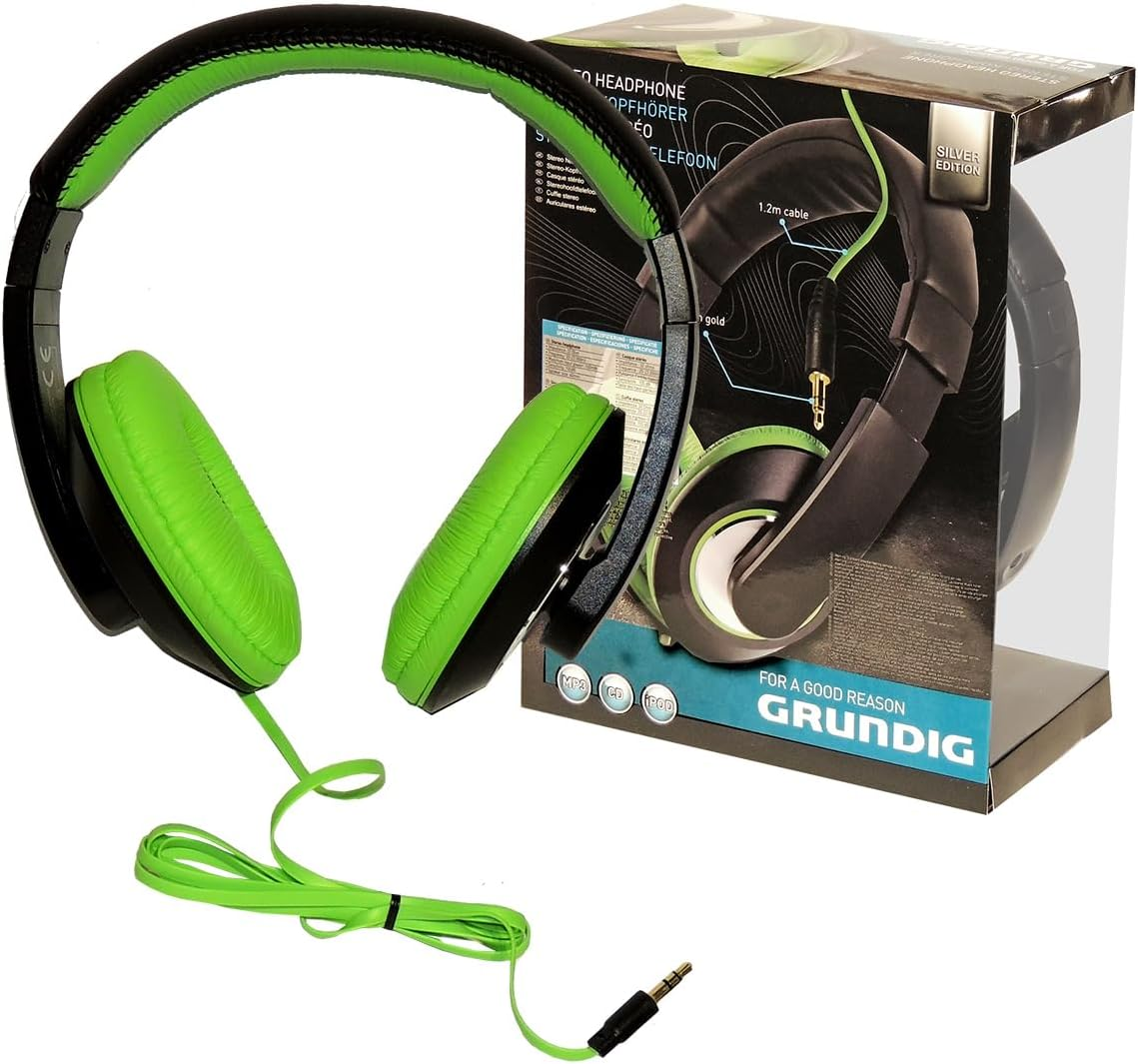 Grundig 52553 Adjustable Stereo Headband, Multicolor image number 3