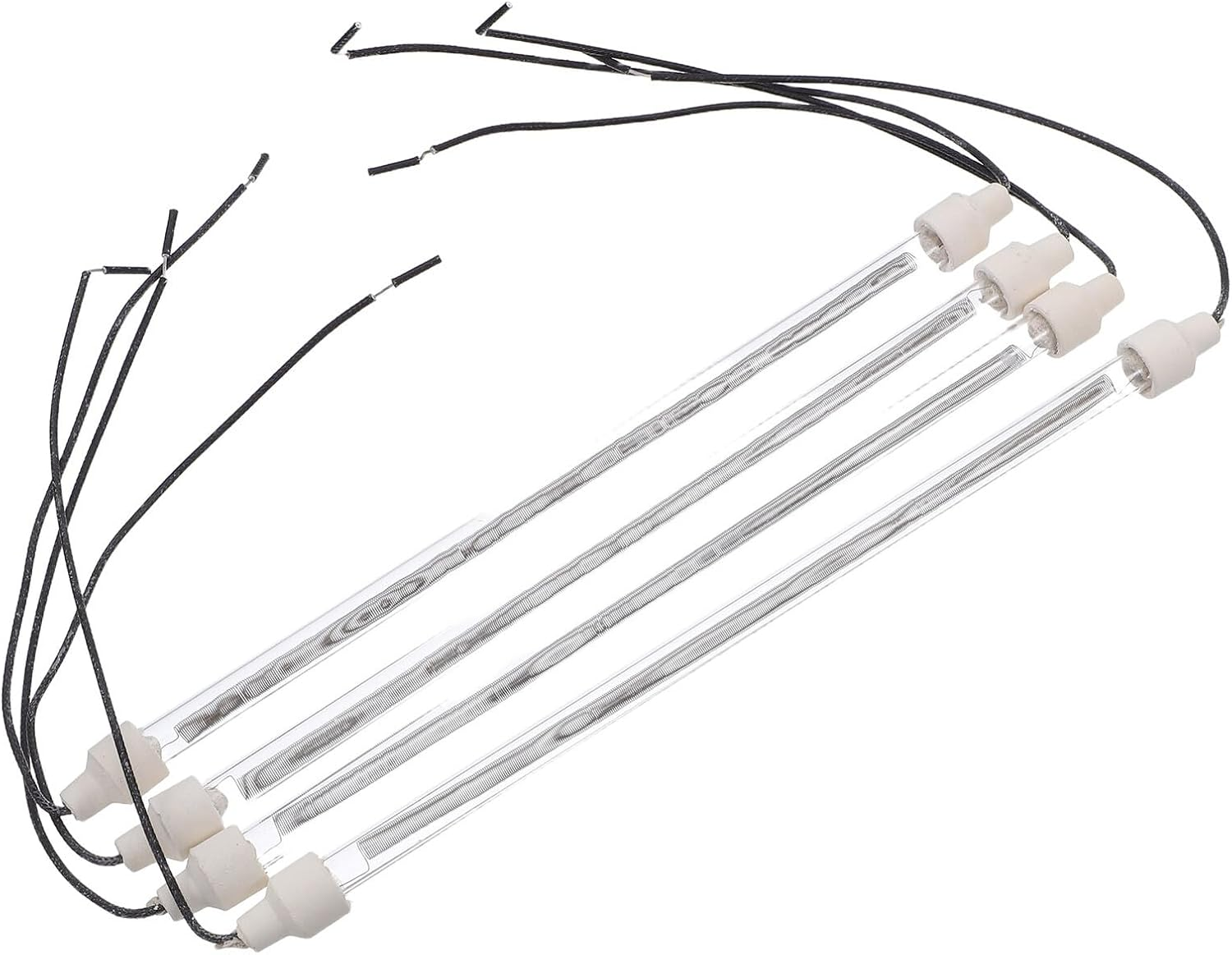 4Pcs Heat Lamp Tubes with Wire Quick Heating Oven and Chicken Coop Heater Replacement Parts Multipurpose Poultry Warming Accessories for Outdoor and Indoor Use image number 5