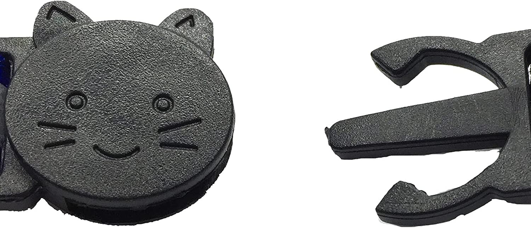 6 PCS Breakaway Cat Collar with Reflective Nylon Strip and Bell, Adjustable Breakaway Cat Collars for Girl Cats Male Cats and Puppy Pet Supplies image number 6