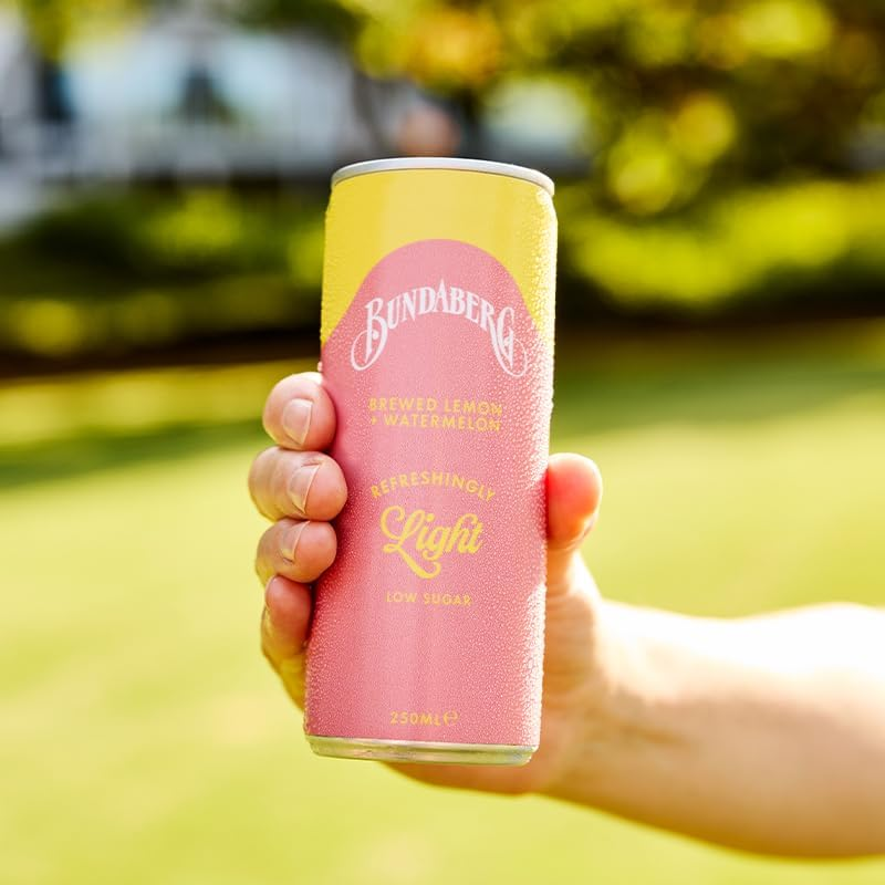 Bundaberg Refreshingly Light Lemon & Watermelon 24 X 250Ml image number 6