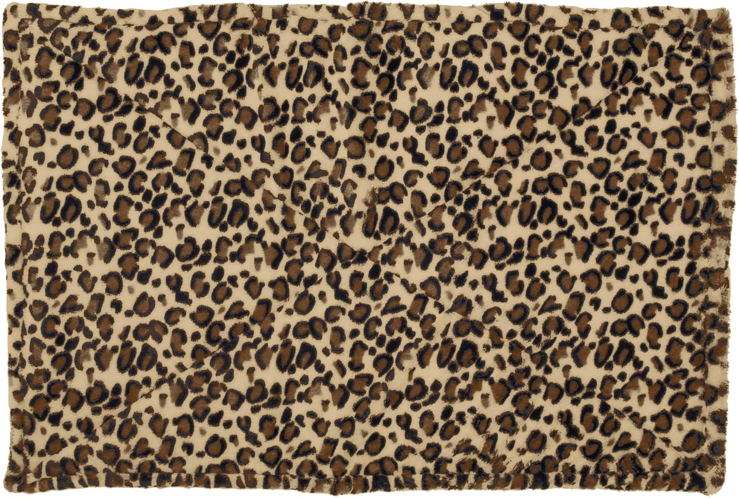Furhaven Small Cat Bed Thermanap Quilted Faux Fur Self-Warming Pad, Washable - Leopard Print, Small image number 3