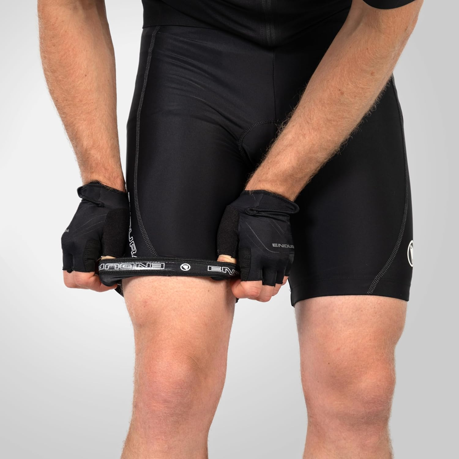 Endura Mens 6-Panel Road Cycling Short Black image number 4