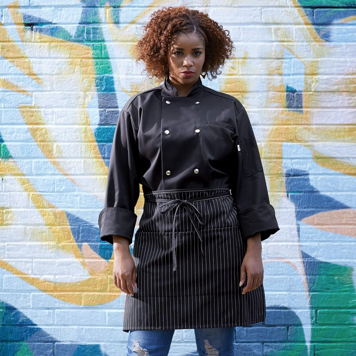 Uncommon Threads Unisex Half Waist Apron - Hunter image number 7