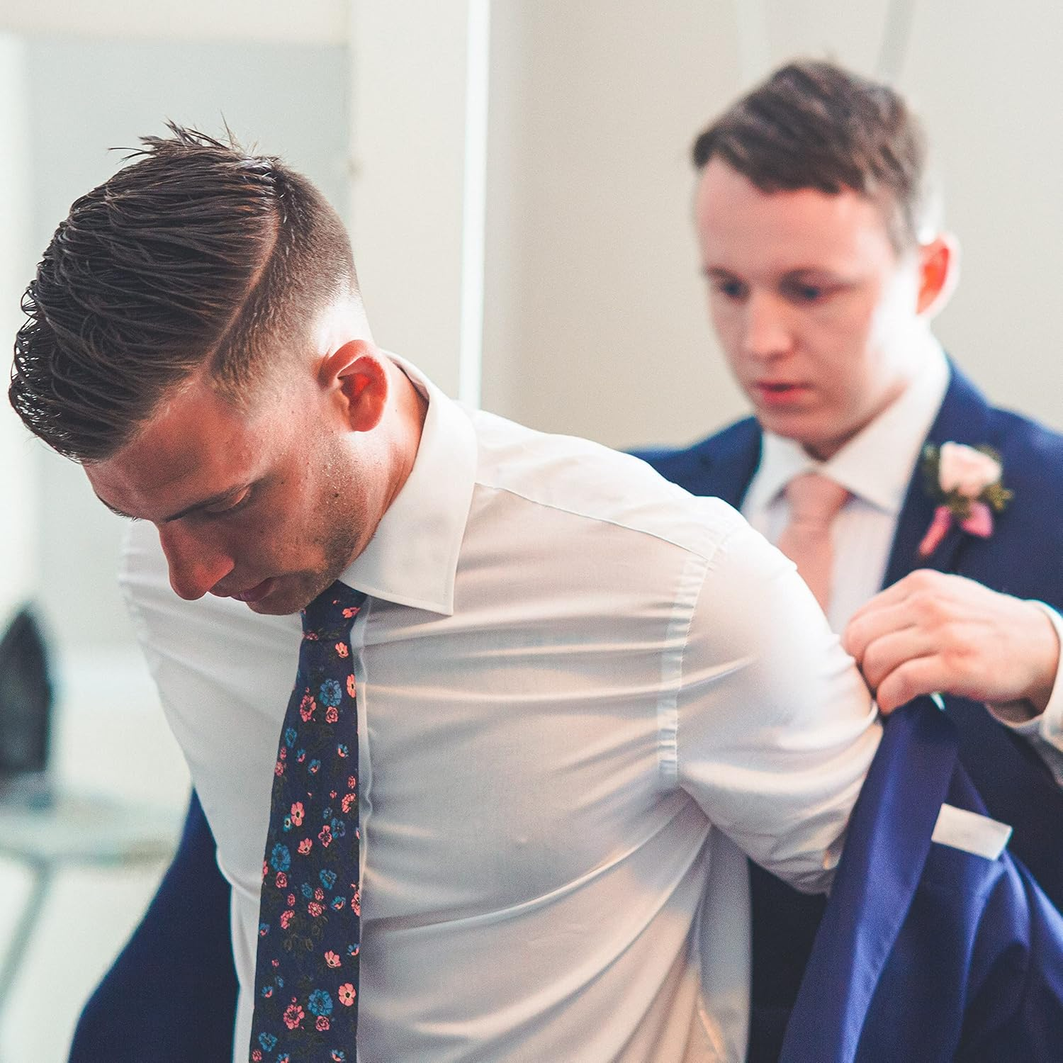 Hat Acrobat 12 Groomsmen Proposal Cards Including Best Man, Ring Bearer and Officiant Cards with Envelopes and Stickers - Wedding Invitation Cards for Groomsmen Gifts (Black) image number 2