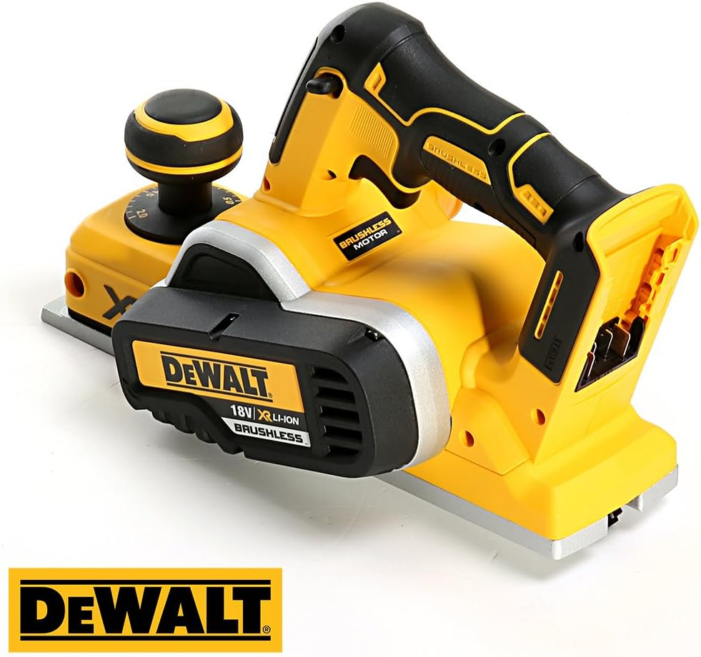 DEWALT DCP580N XR Brushless Cordless Planer - 18V Li-Ion - Yellow 18W image number 1