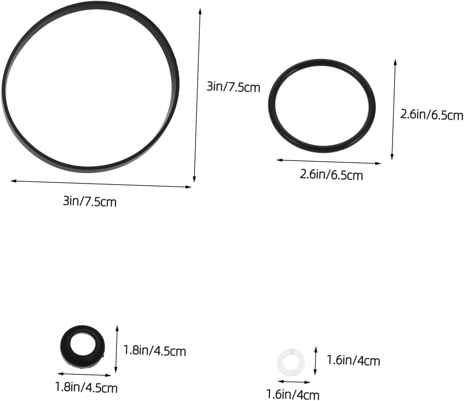 SEWOART 17Pcs Automotive Jack Repair Kit Replacement Fuel System Equipment High Lift Jack Accessory Floor Parts image number 2