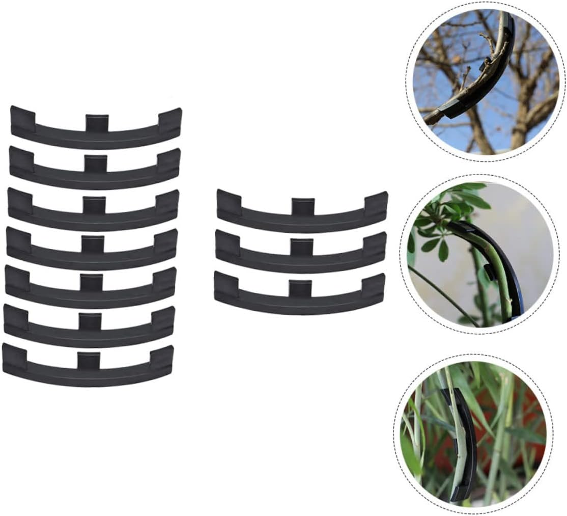 KONTONTY 20Pcs Branch Bending Shaper Plastic Plant Clips Gardening Clamps for Fruit Trees Flower Staking Easy to Use image number 5