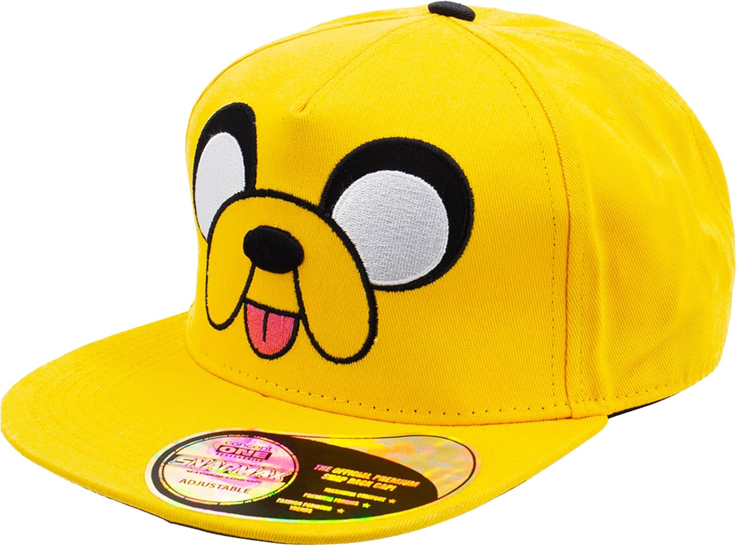 Adventure Time Baseball Cap, Adjustable Snapback Hat with Flat Brim