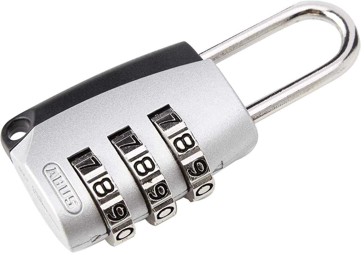 ABUS Combination Lock 180IB/50 - Brass Padlock - Weatherproof - with Individually Adjustable Number Code - ABUS Security Level 5 - Brass Colours image number 5