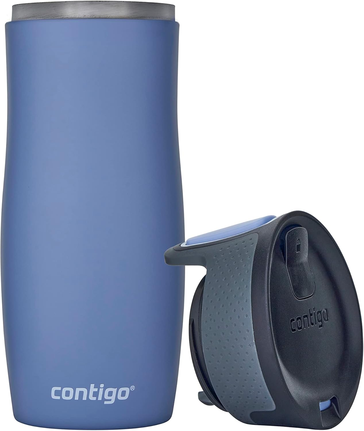 Contigo West Loop Autoseal Thermal Mug, Stainless Steel Insulated Mug, Coffee Mug to Go, BPA Free, Leak-Proof Travel Mug with Easy-Clean Lid, Keeps up to 5 Hours, 470 Ml - Earl Grey image number 3