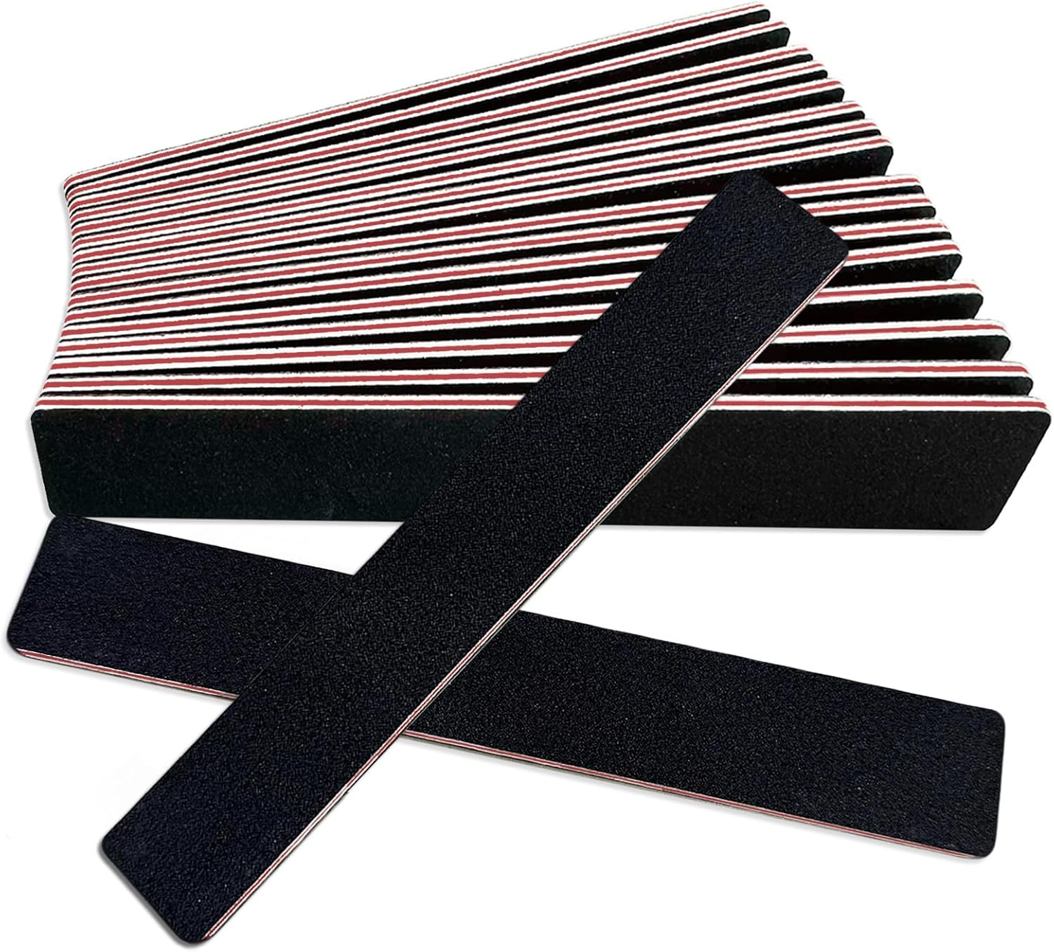 Homeyera - UPGRADED MATERIAL QUALITY - These Nail Files Have Been Meticulously Crafted with Premium Sandpaper, EVA and Emery Materials, Not Only Reusable and Washable, If image number 3