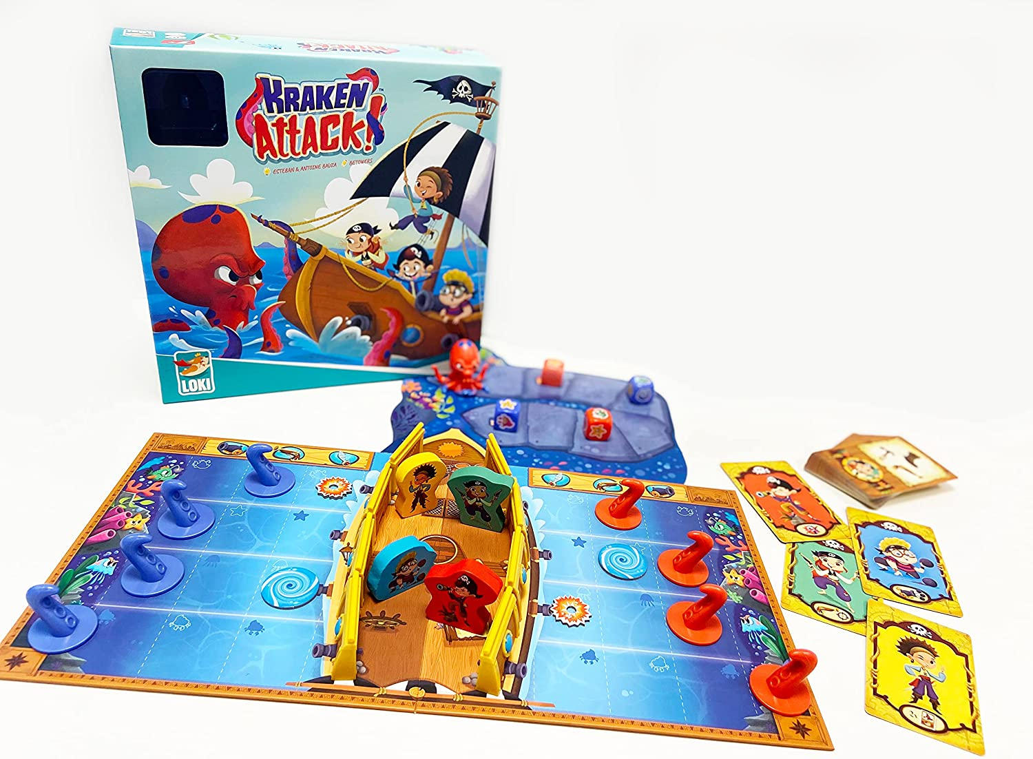 Loki Loki Kraken Attack Game, Blue image number 2