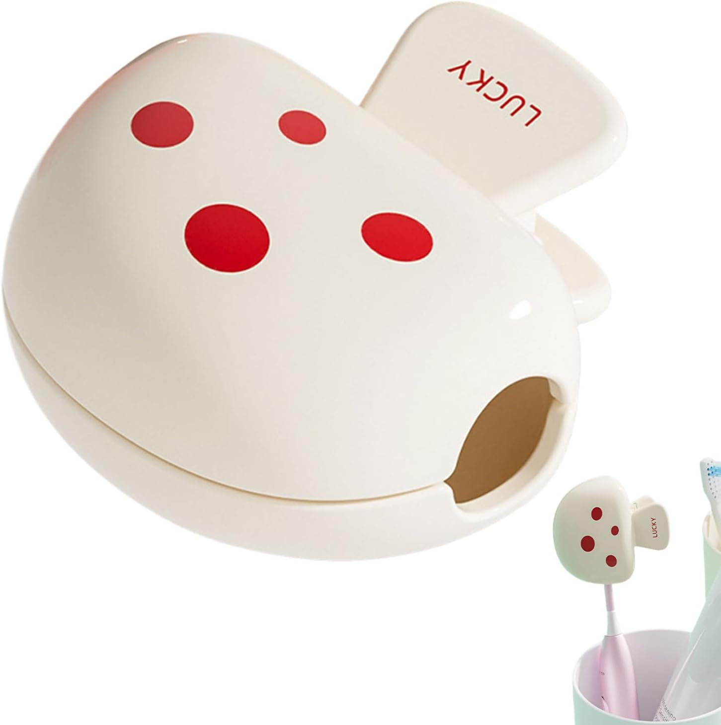 Brush Head Cover - Mushroom Shape Tooth Brush Head Protector Cover | Traveling Home Use Portable Cap, Decorative Clamps for Teens, Adults, Men, Women