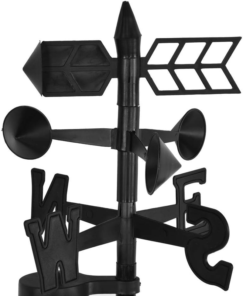 Garden Weather Station, Weather Station Rain Gauge, Wind Gauge Rain Gauge and Thermometer for Garden, Farm, Field