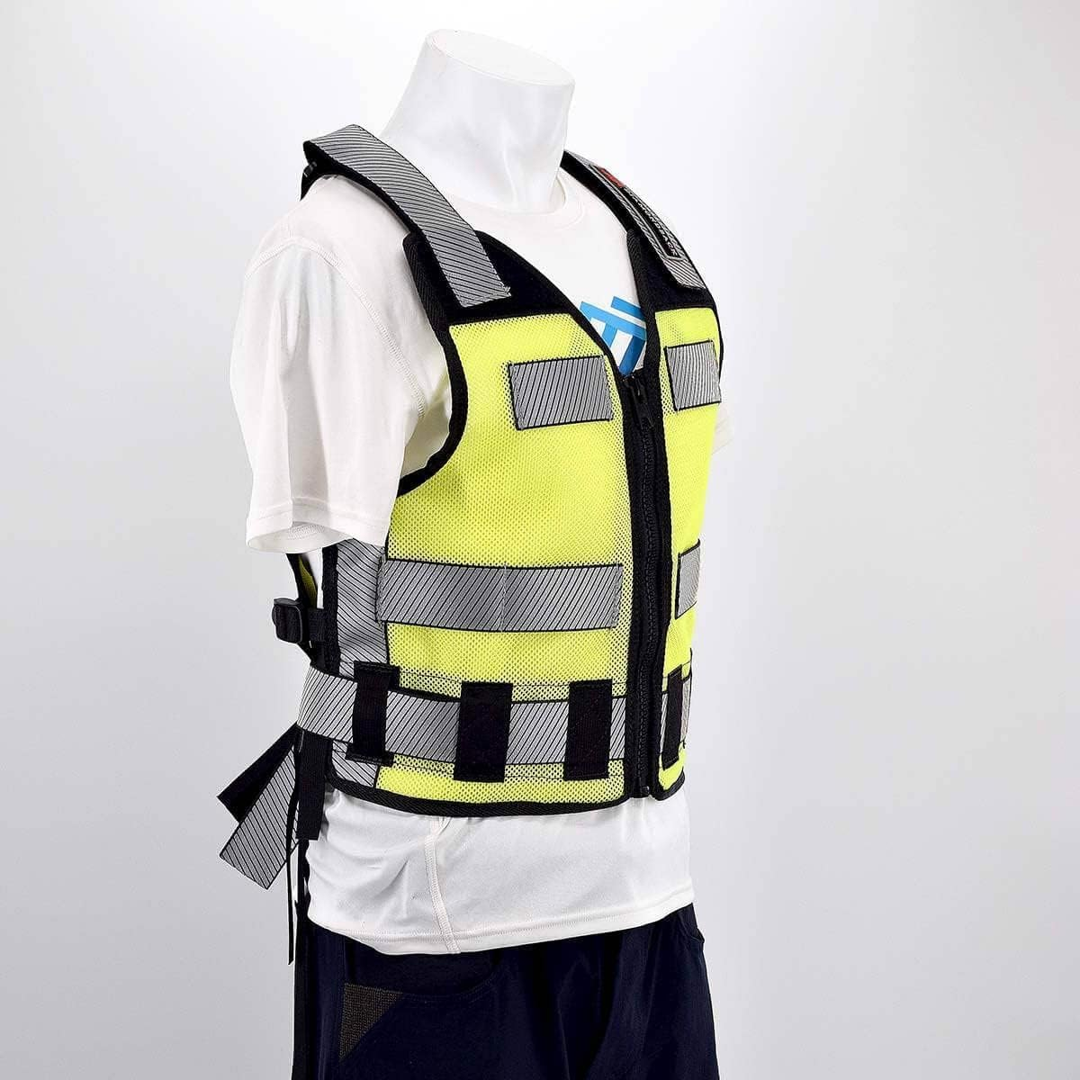 Diamondback Hi-Viz 701 Tool Vest - Safety Tool Vest for Carpenters, Roofers & Electricians image number 6