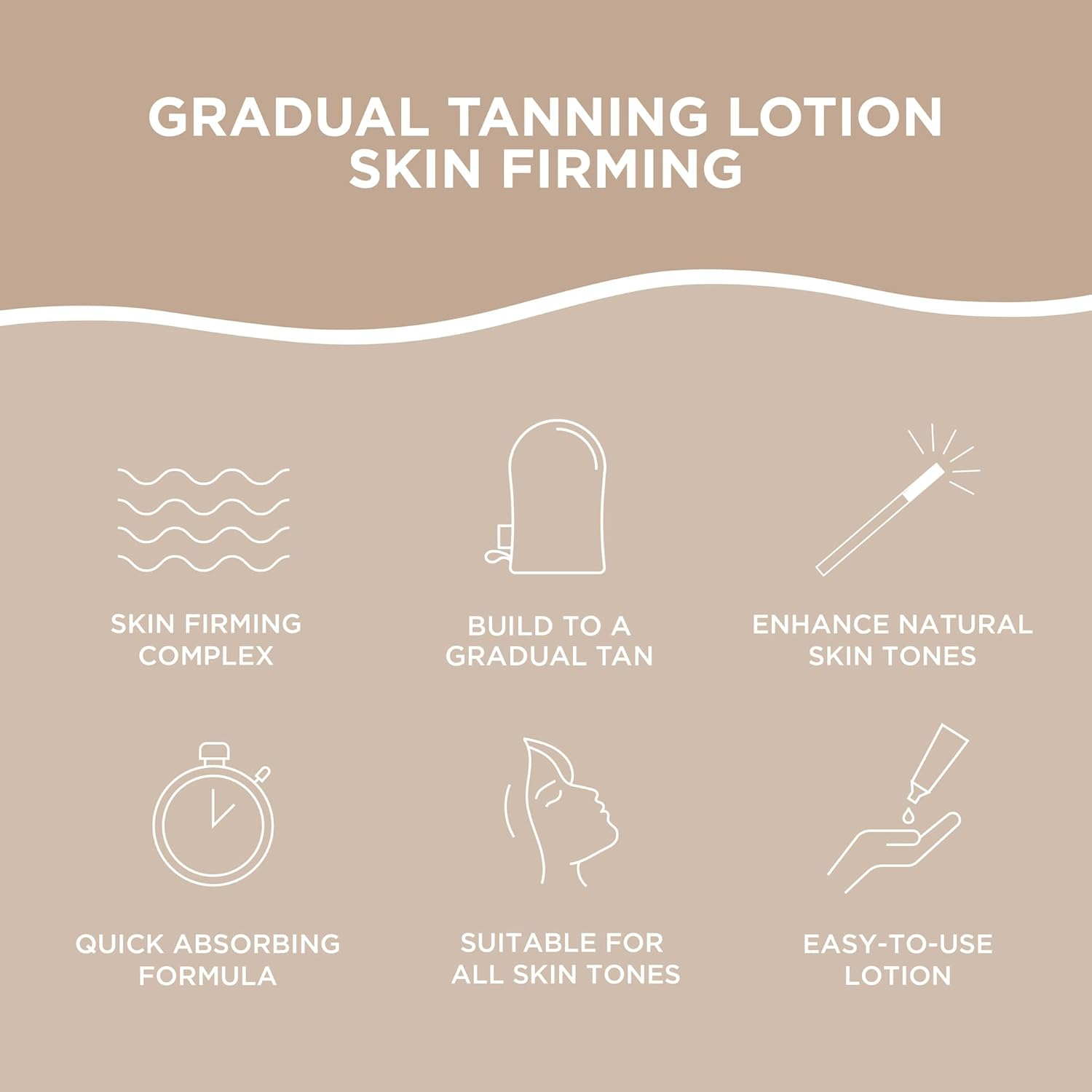 Bondi Sands Gradual Skin Firming Tanning Lotion 150 Ml image number 1