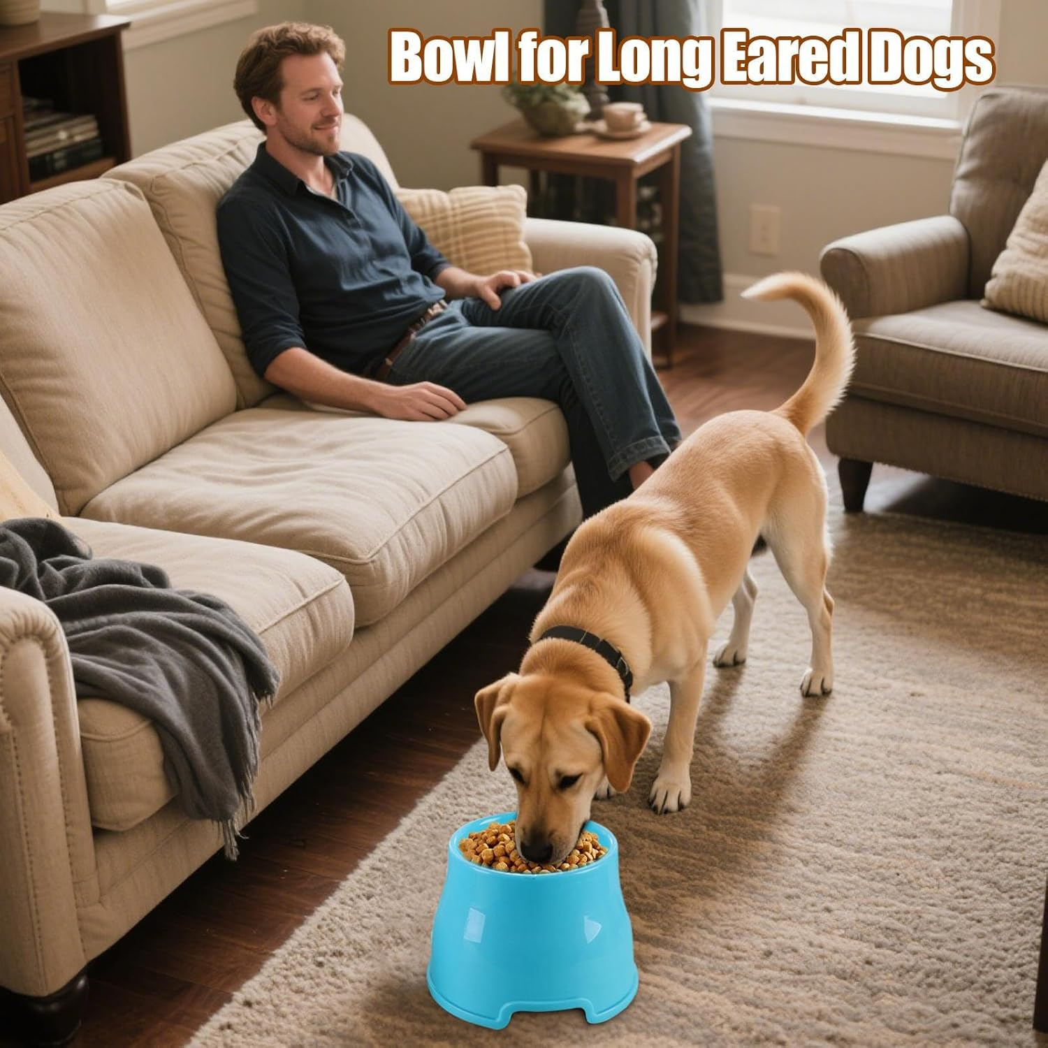 Cat Food Bowl, Elevated Cat Food Bowls, Dishwasher-Safe Pet Feeder Dish for Floor Home Travel Outdoor Camping Trip Veterinary Recovery image number 5